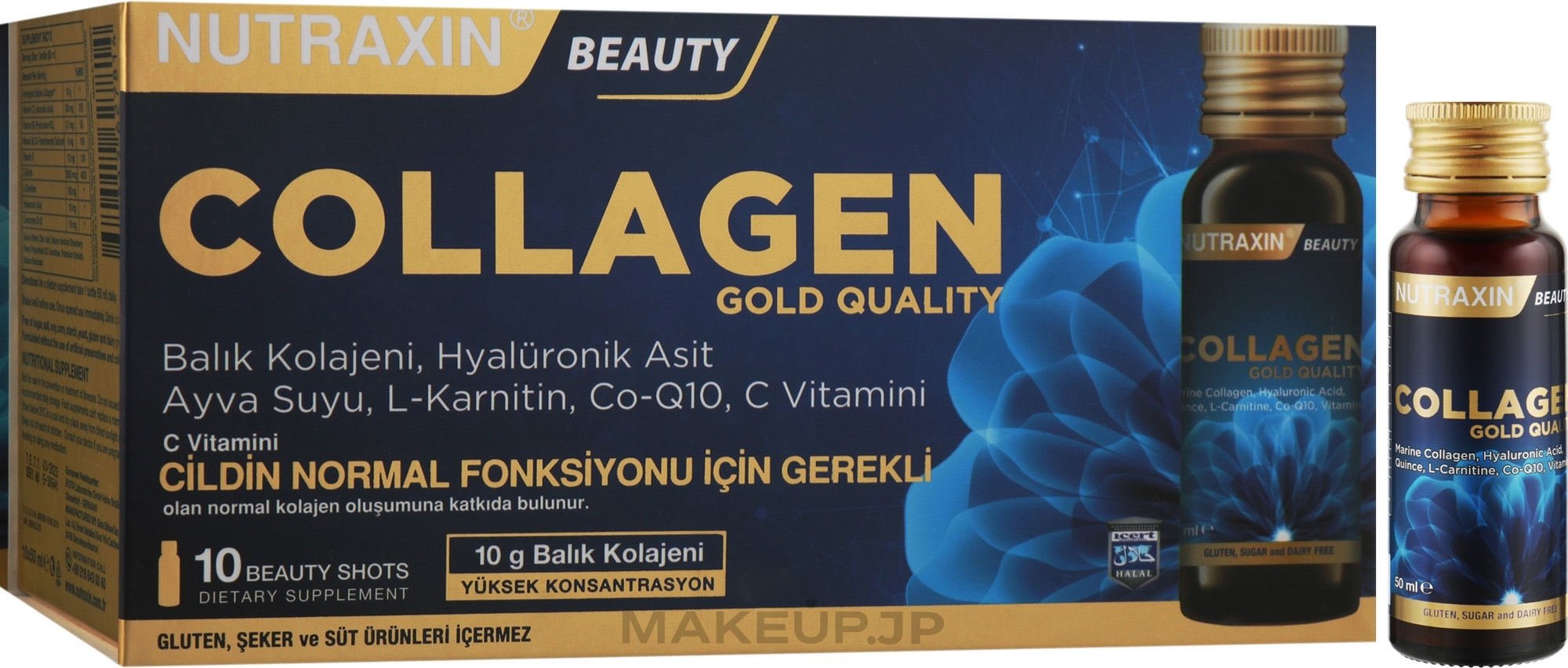 Collagen Dietary Supplement, 50ml - Nutraxin — photo 10 szt.