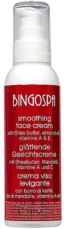 Smoothing Face Cream - BingoSpa — photo N1