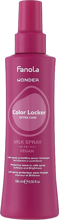 Hair Spray - Fanola Wonder Color Locker Milk Spray — photo N1