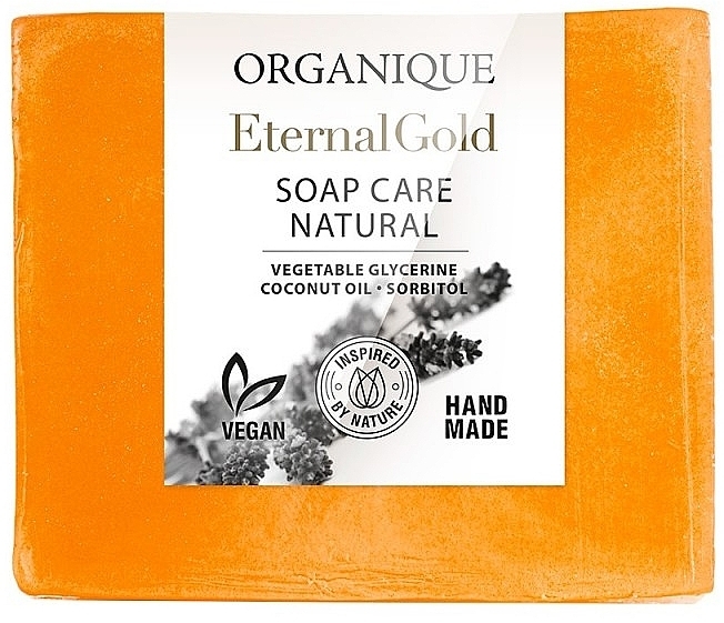 Natural Soap 'Eternal Gold' - Organique Soaps — photo N2