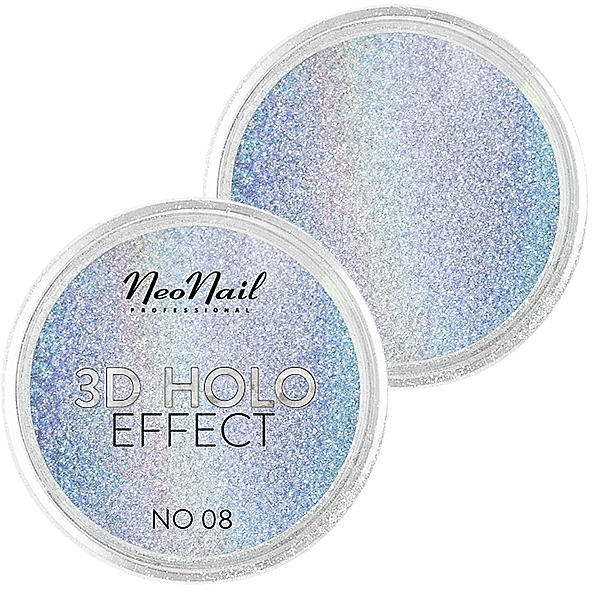 Nail Art Powder - NeoNail Professional 3D Holo Effect — photo N2