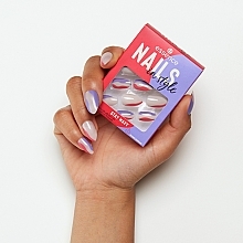 Adhesive False Nails - Essence Nails In Style Stay Wavy — photo N2