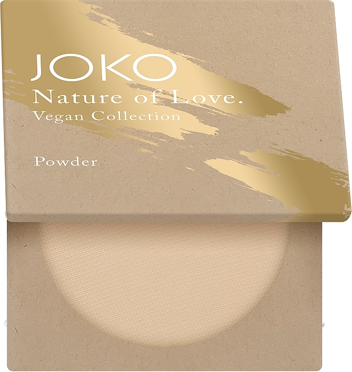 Face Powder - Joko Nature Of Love Vegan Collection Powder — photo N2