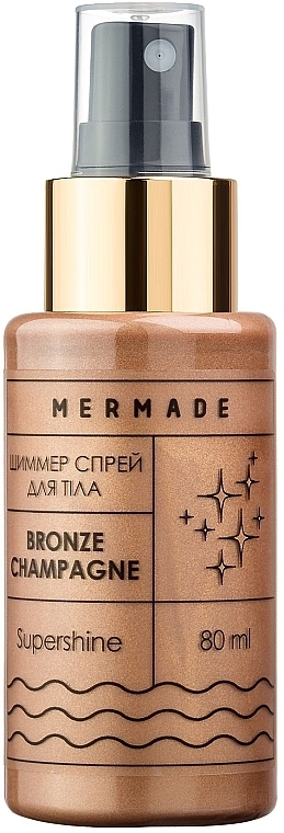 Shimmering Body Spray - Mermade Bronze Champagne — photo N1