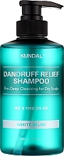 White Musk Shampoo - Kundal Dandruff Relief Shampoo — photo N1