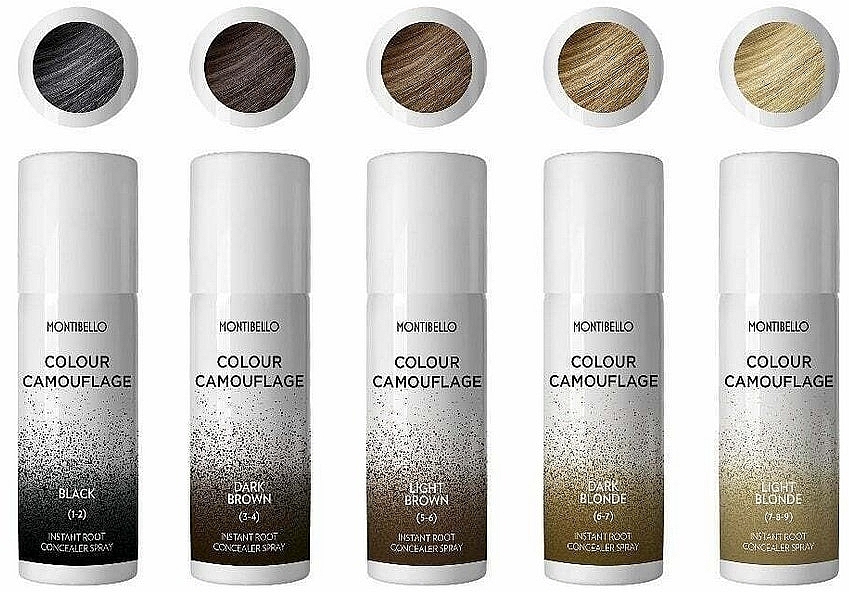 Color Camouflage Spray for Hair Roots - Montibello Color Camouflage — photo N1