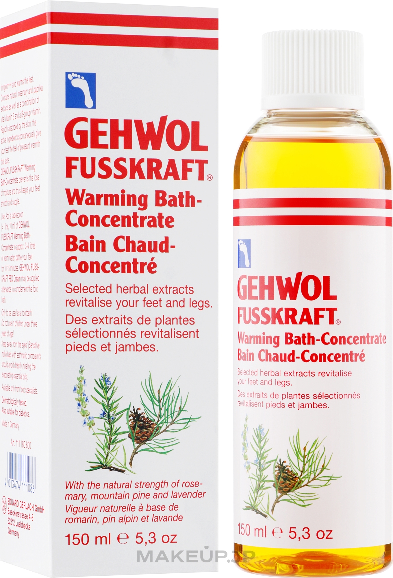 Warming Bath - Gehwol Fusskraft warmebad — photo 150 ml