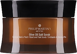 Fragrances, Perfumes, Cosmetics Salt Body Scrub with Olive Oil - Philip Martin's Olive Oil Salt Scrub