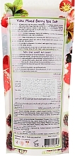 Salt Body Scrub with Strawberry & Mulberry Extract - Yoko Mixed Berry Spa Salt — photo N6