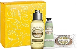 Fragrances, Perfumes, Cosmetics Set - L'Occitane Almond (sh/oil/75ml + h/cr/30ml + soap/50g + box)