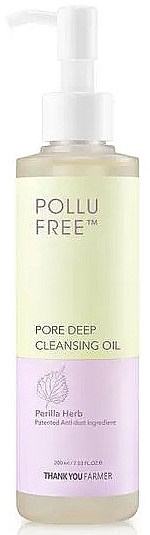 Deep Pore Cleansing Hydrophilic Oil - Thank You Farmer Pollufree Pore Deep Cleansing Oil — photo N1