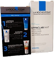 Fragrances, Perfumes, Cosmetics Set - La Roche-Posay (emulsion/40ml + gel/mus/40ml + gel/cr/3ml)