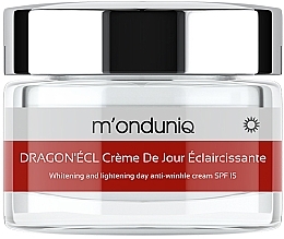 Fragrances, Perfumes, Cosmetics Dragon Blood Brightening Anti-Wrinkle Day Cream SPF 15 - M'onduniq Dragon Blood Whitening and Lightening Day Anti-wrinkle Cream SPF 15