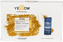 Fragrances, Perfumes, Cosmetics Intensive Shine Serum - Alfaparf Yellow Star Intensive Shine Serum