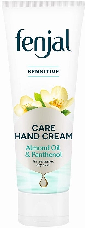 Hand Cream "Almond Oil & Panthenol" - Fenjal Sensitive Hand Cream — photo N1