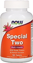 Fragrances, Perfumes, Cosmetics Multivitamin, 180 tablets - Now Foods Special Two Multi Vitamin