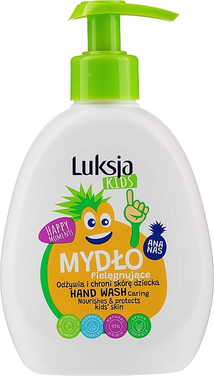 Kids Pineapple Nourishing Liquid Soap - Luksja Kids — photo N1