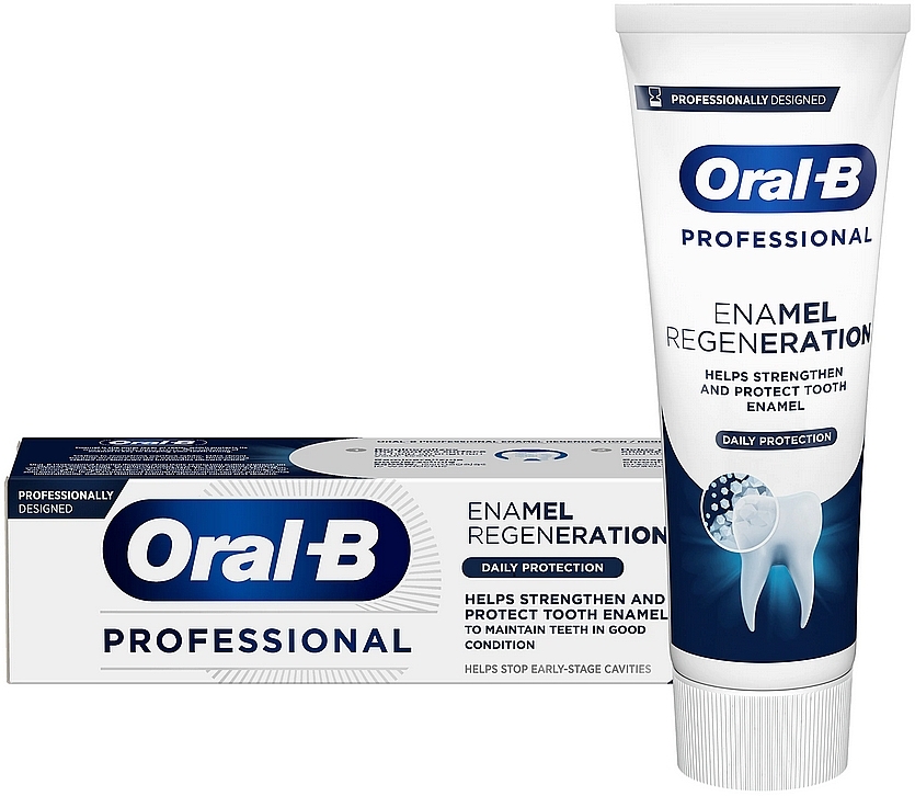 Enamel Thickening Toothpaste - Oral-B Enamel Regeneration Daily Protection — photo N1