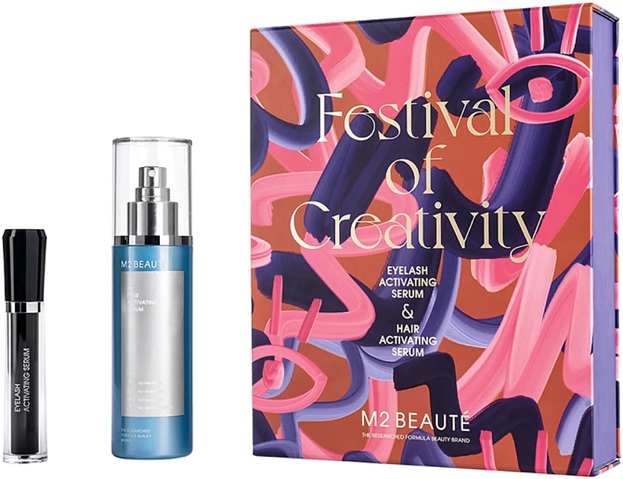 セット - M2Beaute Festival Of Creativity Set (h/ser/120ml + eyelash/ser/4ml) — photo N1