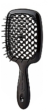 Hair Brush 55SP226, carbon, black - Janeke Superbrush — photo N1