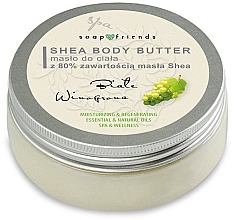 White Grape 80% Shea Body Butter - Soap & Friends White Grape Shea Body Butter — photo N1