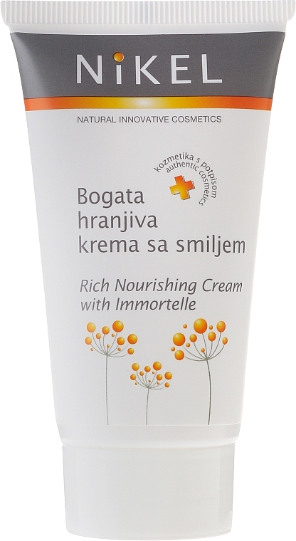 Rich Nourishing Cream with Immortelle - Nikel Rich Nourishing Cream with Immortelle — photo N2