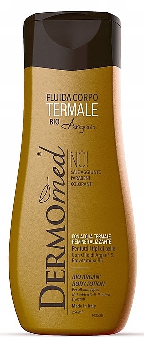 Argan Oil Body Lotion - Dermomed Thermal Bio Argan Body Lotion — photo N1