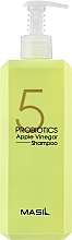 Mild Sulfate-Free Shampoo with Probiotics & Apple Vinegar - Masil 5 Probiotics Apple Vinegar Shampoo — photo N7