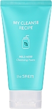 Cleansing Foam - The Saem My Cleanse Recipe Cleansing Foam Mild Herb — photo N1