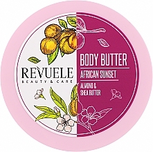 Fragrances, Perfumes, Cosmetics Almond & Shea Body Butter - Revuele African Sunset Almond & Shea Body Butter