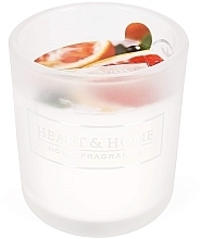 Fragrances, Perfumes, Cosmetics Scented Votive Candle 'Fresh Grapefruit and Black Currant' - Heart & Home Fresh Grapefruit And Black Currant Votive Candle