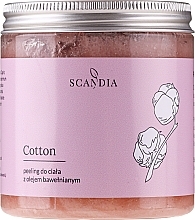 Fragrances, Perfumes, Cosmetics Body Scrub "Cotton" - Scandia Cosmetics Cotton 