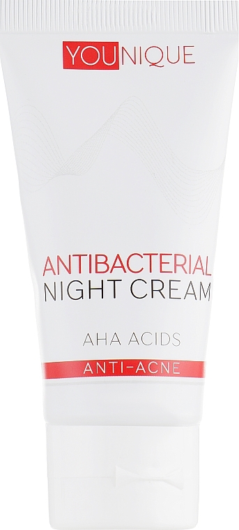 Antibacterial AHA Night Cream - J'erelia YoUnique Antibacterial Night Cream — photo N1