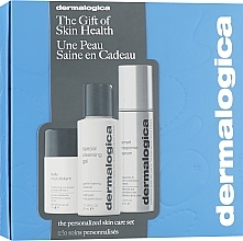 Set - Dermalogica The Personalized Skin Care Set (micro/13g + fac/gel/50ml+ser/30ml) — photo N1