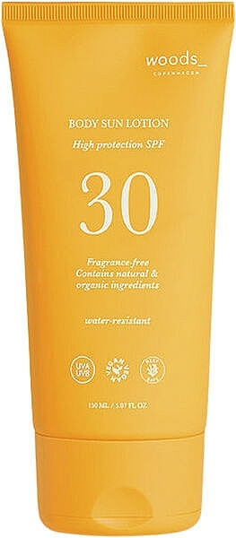 Body Sunscreen SPF30 - Woods Copenhagen Sun Body SPF30 — photo N1