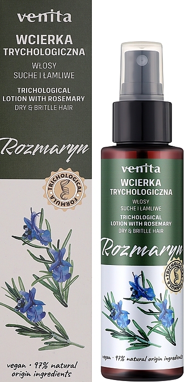 Trichological Conditioner for Dry & Brittle Hair - Venita Conditioner With Rosemary — photo N2