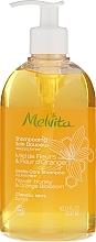 Gentle Shampoo for Thin & Dry Hair "Honey & Orange Blossom" - Melvita Gentle Nourishing Shampoo — photo N3