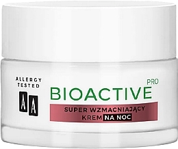 Fragrances, Perfumes, Cosmetics Super Firming Night Face Cream - AA Bioactive Pro 50+