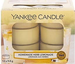 Fragrances, Perfumes, Cosmetics Tea Light "Homemade Herb Lemonade" - Yankee Candle Homemade Herb Lemonade