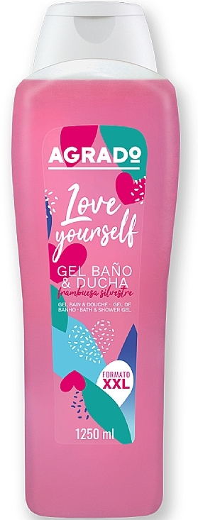 Bath & Shower Gel "Love Yourself" - Agrado Bath And Shower Gel — photo N1