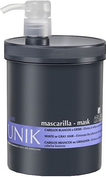 Mask for Blonde & Gray Hair - Arual Unik Silver Mask — photo N2