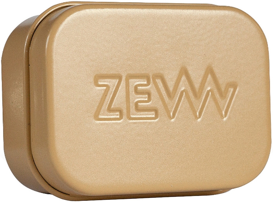 Metal Soap Holder 'Off-White' - Zew For Men Soap Holder — photo N3