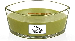 Fragrances, Perfumes, Cosmetics Scented Candle in Glass - WoodWick Candle Elipsa Apple Basket