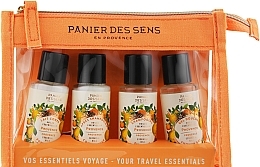 Fragrances, Perfumes, Cosmetics Set - Panier des Sens Travel Set Provence (sh/gel/40ml + shmp/40ml + lot/40ml + cond/40ml)