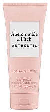 Fragrances, Perfumes, Cosmetics Body Lotion - Abercrombie & Fitch Authentic Women Body Lotion