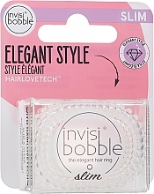 Fragrances, Perfumes, Cosmetics Hair Ring - Invisibobble Slim Crystal Clear