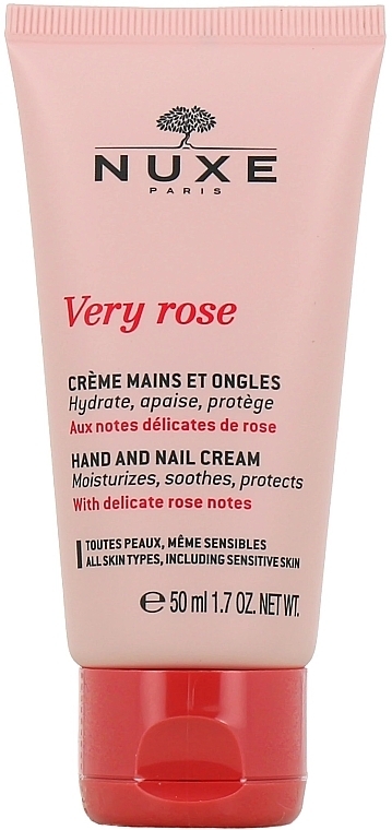 Hand & Nail Cream - Nuxe Very Rose Hand And Nail Cream — photo N1