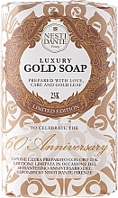 Fragrances, Perfumes, Cosmetics Soap "Golden" - Nesti Dante Gold Soap