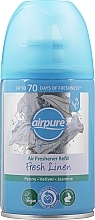 Fragrances, Perfumes, Cosmetics Fresh Linen Air Freshener - Airpure Air-O-Matic Refill Fresh Linen