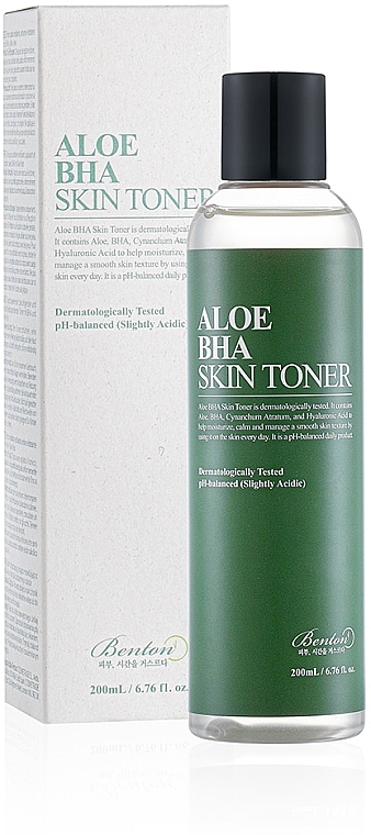 Aloe BHA Toner - Benton Aloe BHA Skin Toner — photo N1